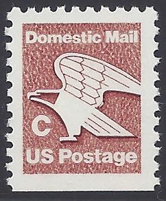 #1948 20c C Rate Eagle Booklet Single 1981 Mint NH