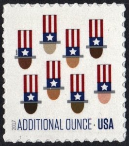 SC#5174 (21¢) Uncle Sam's Hat Single (2017) SA