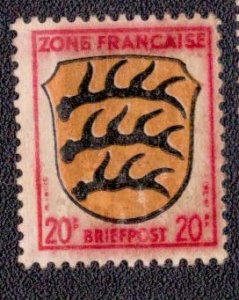 Germany -French Occupation 1945 -  4N8 MNG