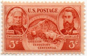 1948 Oregon Territory Single 3c Postage Stamp - Sc# 964 - MNH,OG cx926