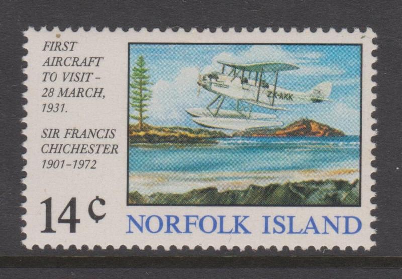 Norfolk Island 1974 Gipsy Moth Sc#174 MLH