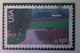 United States, Scott #C150, used(o) air mail, 2012,  Amish Buggy,  $1.05