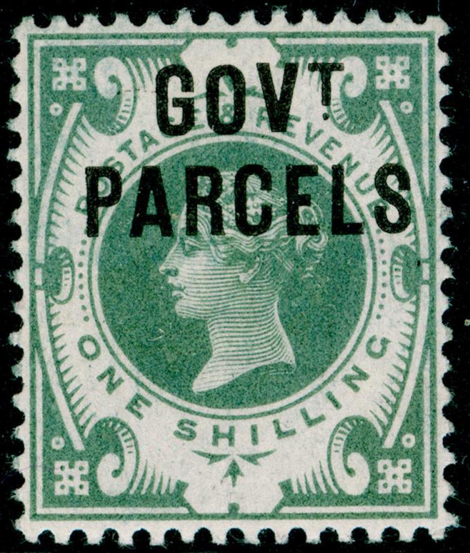 SGO68, 1s dull green, NH MINT. Cat £675+