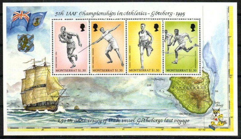 Montserrat Stamp 862  - World Track & Field Championships