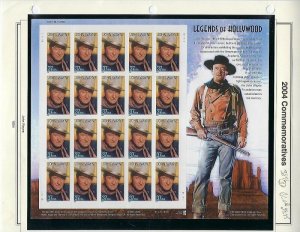 THE 1st 12 LEGENDS OF HOLLYWOOD  MNH SET OF SHEETS BCV $356.00 - W63