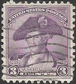 # 708 Used Deep Violet Washington Bicentennial