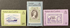 Tristan Da Cunha 1976 #206-8, Festival of Stamps, MNH.
