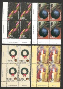 MONTENEGRO - MNH BLOCK OF 4 STAMPS - NEW YEAR  - 2007.
