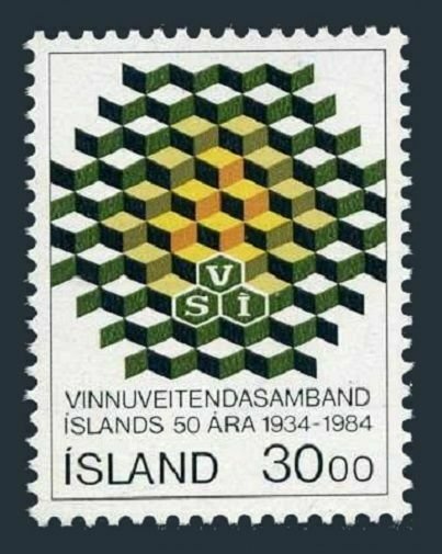 Iceland 599,MNH.Michel 621. Confederation of Employers-50,1984.