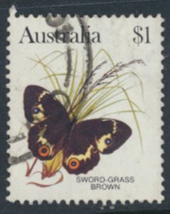 Australia  SG 806 Sc# 880 Used Butterfly  see details & scans