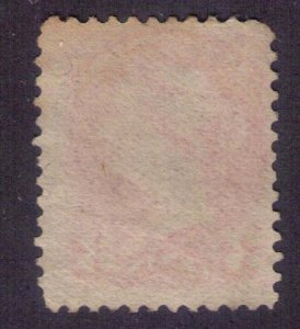 CANADA Rare Scott #37d F-VF- Used 3 Cents INDIAN RED Perf. 12.5 SCV $1,750.00