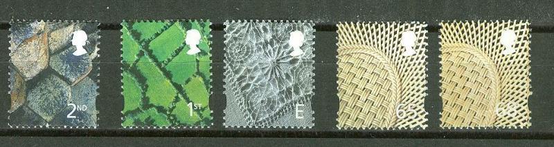 Great Britain - No. Ireland # 12-16 Regionals  (5)  Mint NH