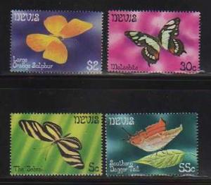 Nevis MNH sc# 142-5 Butterflies 08CV $2.40