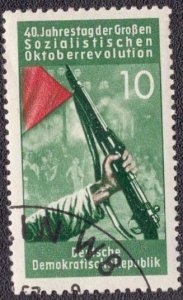 Germany DDR  - 373 1957 Used