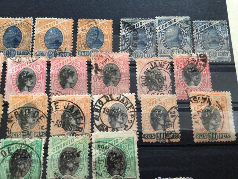 Brazil 1894 to 1897  used stamps  A12696