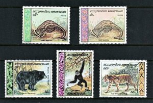 LAOS 1969 Wild Animals (5v Cpt) MNH CV$10