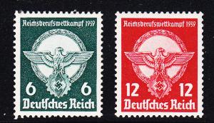 Germany 1939 Young Workers Professional Competition VF+/NH(**)