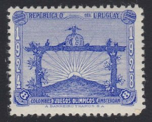 URUGUAY 1928 Football 8c fresh MNH - never hinged...........................H257