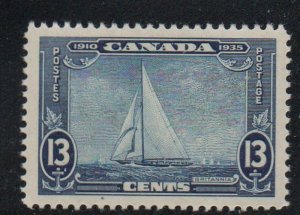 Canada Sc 216 1935 13 c Royal Yacht Britannia stamp mint NH
