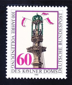 Germany 1339 MNH 1980 Completion of Cologne Cathedral Centennial Issue