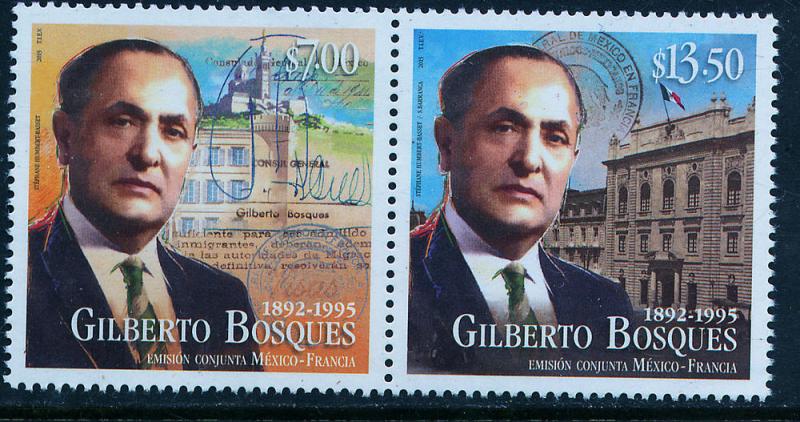 MEXICO 2941a, Gilberto Bosques, Ambassador to France. MINT, NH. F-VF.