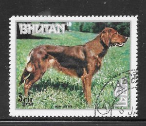 Bhutan #149A Dogs CTO Single