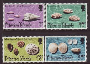 1974 Pitcairn Is Seashells Set U/M