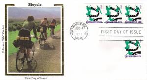 #3229 Green Bicycle Colorano FDC