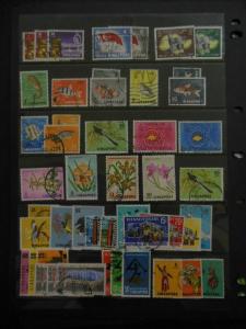 EDW1949SELL : SINGAPORE A Choice Used collection of all diff. between 1948-2008