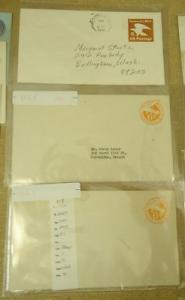 Collection of USA Stamp Envelopes 21qty