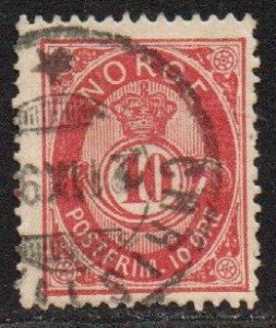 Norway Sc #25 Used