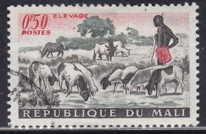 Mali 16 CTO 1961 Herding Sheep