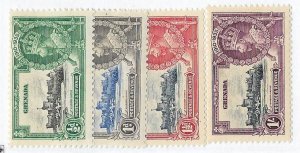 Grenada Sc #124-127 Silver Jubilee set of 4 OG VF