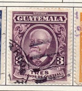 Guatemala 1929 Early Issue Fine Used 3c. 139632