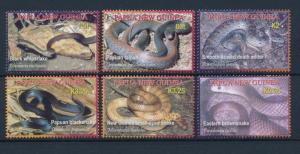 [39213] Papua New Guinea 2006 Reptiles Snakes MNH