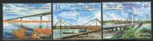 0417 SERBIA 2011 - Science - Bridges - Architecture - MNH Set