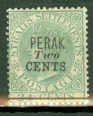 GS: Malaya Perak 39 mint CV $140