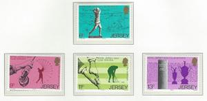 Jersey  mnh sc  183 - 186