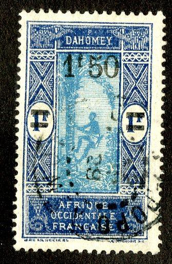 DAHOMEY 93  USED  SCV $2.75 BIN $1.25