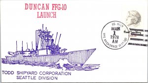 USS Anchorage - 3.1.1978 - Duncan FFG10 Launch - F44651