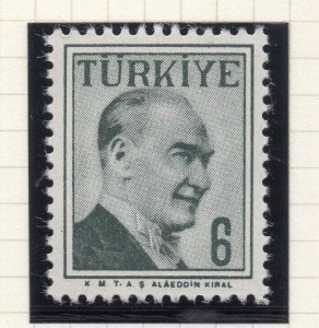 Turkey 1957-58 Early Issue Fine Mint Hinged 6p. NW-17658