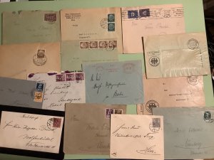 Germany collection of  14 vintage postal items Ref A867