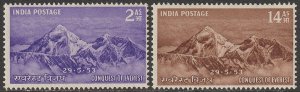 EDSROOM-13649 India 244-245 LH 1953 Complete Mount Everest CV$18.50