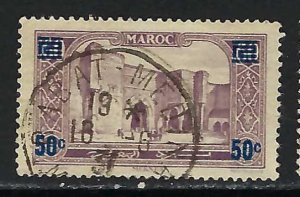 FRENCH MOROCCO 121 VFU Z1290-7