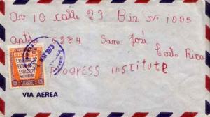 Costa Rica, Airmail