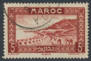 French Morocco   SC# 127  Used     see details and scans 