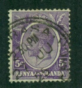 Kenya & Uganda 1922 #19 U SCV(2022)=$1.00