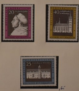 GERMANY DDR  960-62  MNH  COMPLETE SET