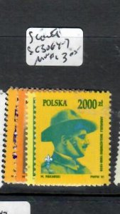 POLAND  SCOUTS  SC 3064-3067   MNH         PP0809H