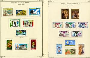 Central Africa Huge Mint Specialty Stamp Collection